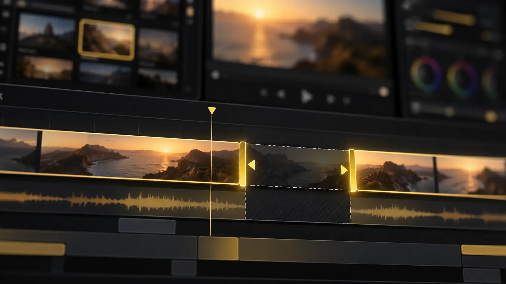 Claude Cowork editing in YT Create