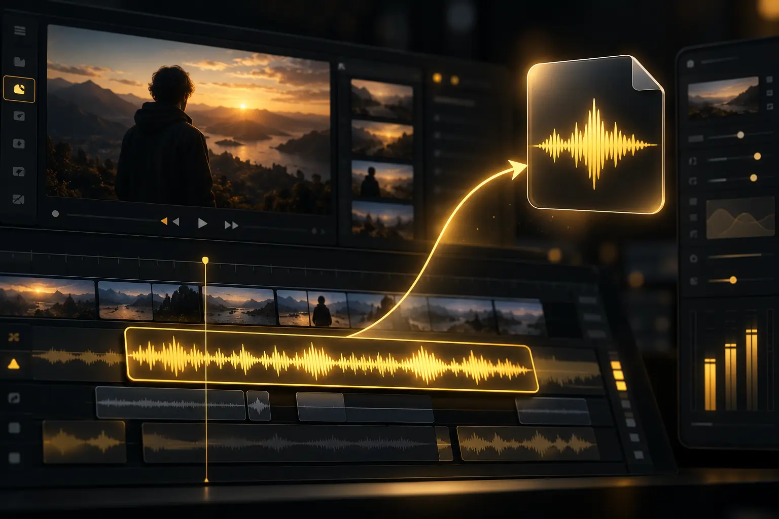 Audio only exports
